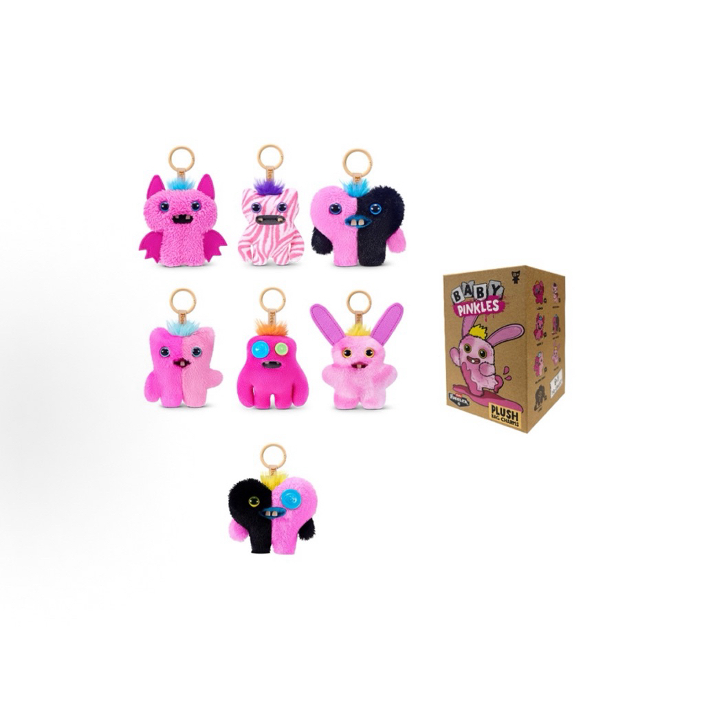 จุ่มเดี่ยว⚡️พร้อมส่งจากไทย⚡️พวงกุญแจ Fuggler Baby Pinklers แท้ 100% ลุ้นซีเครท😍