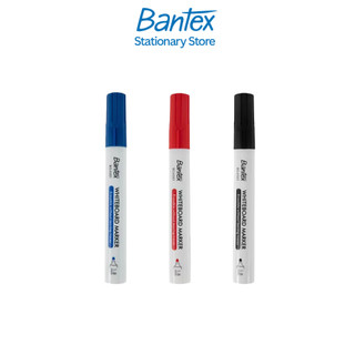Bantex ปากกาไวท์บอร์ด ปากกามาร์กเกอร์ ปากกาเมจิ ลบได้ ชนิดหัวกลม ขนาดเส้น 1.8มม Whiteboard Marker
