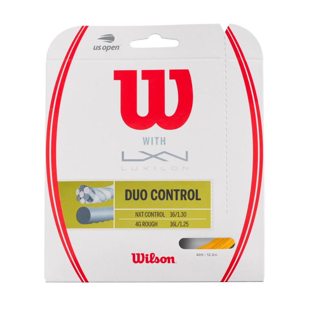 Wilson DUO Control (Luxilon 4G Rough 1.25 & NXT 16) เอ็นไม้เทนนิส WRZ949720 Official Store — صورة 3