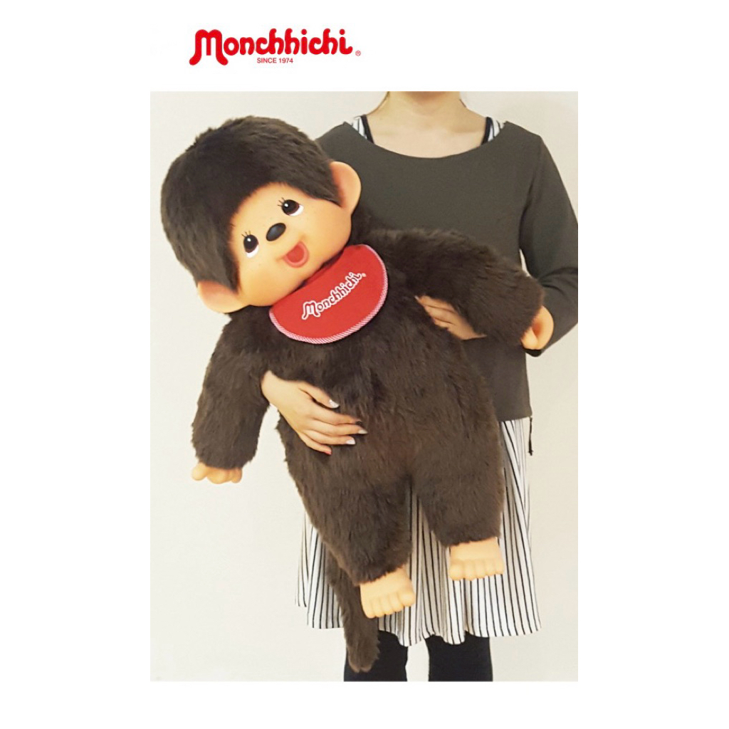 [พร้อมส่ง] Monchhichi ตุ๊กตาม่อนชิชิชาย ไซส์ 2L ของแท้ 100%