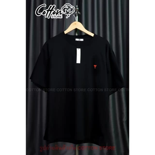 เสื้อยืด Ami-A งานปัก อก38"-56" XS-3XL พร้อมส่งจากไทย Cotton 100% ไม่ใช่ผ้ามัน ผ้าหนาใส่สวย