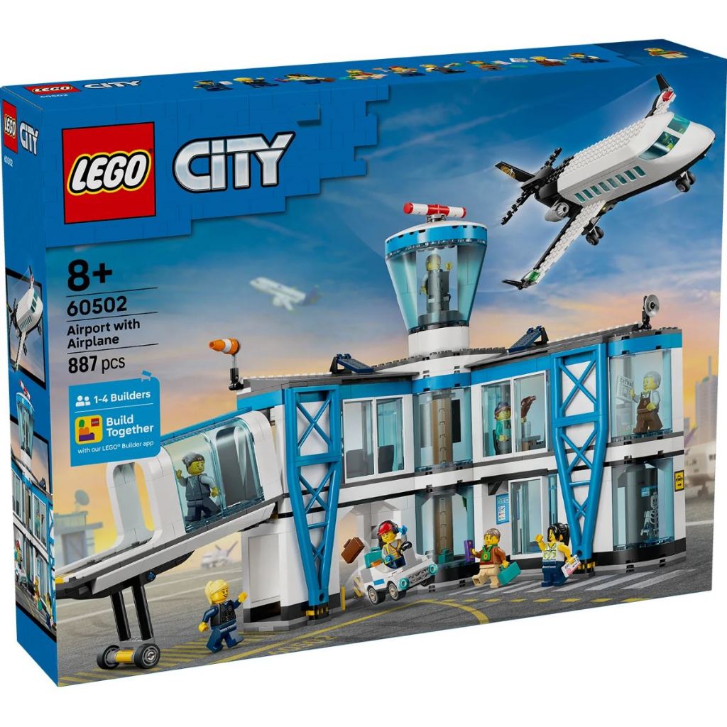 LEGO® City Airport with Airplane 60502