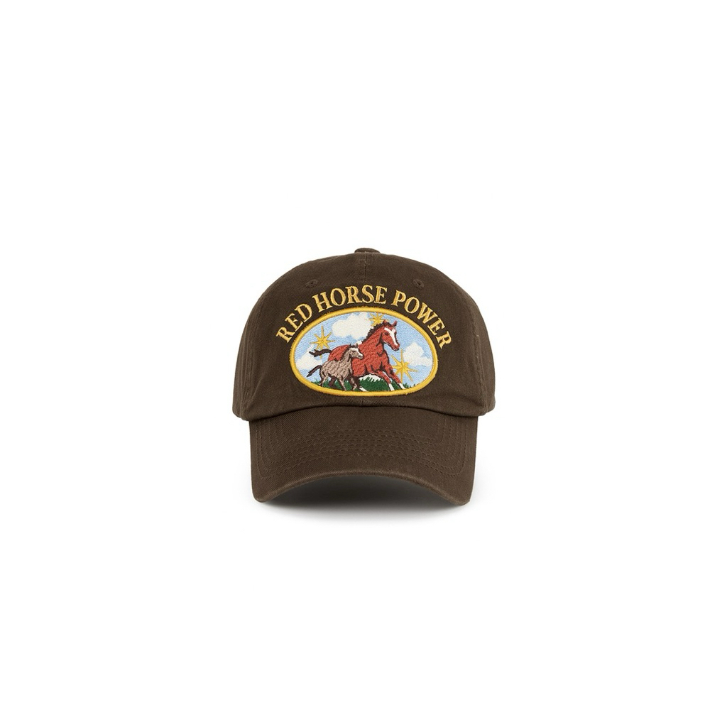 🇰🇷 พรี Open YY JEOKTOMA PATCHED BALL CAP, BROWN