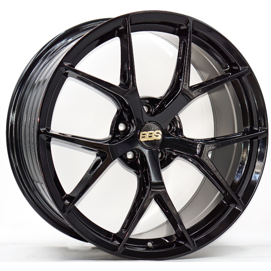 แม็กซ์ใหม่ #VP VIP007 สีดำเงา(GlossBlack)  ขนาด 8.5-19นิ้ว 5รู108 Offset35