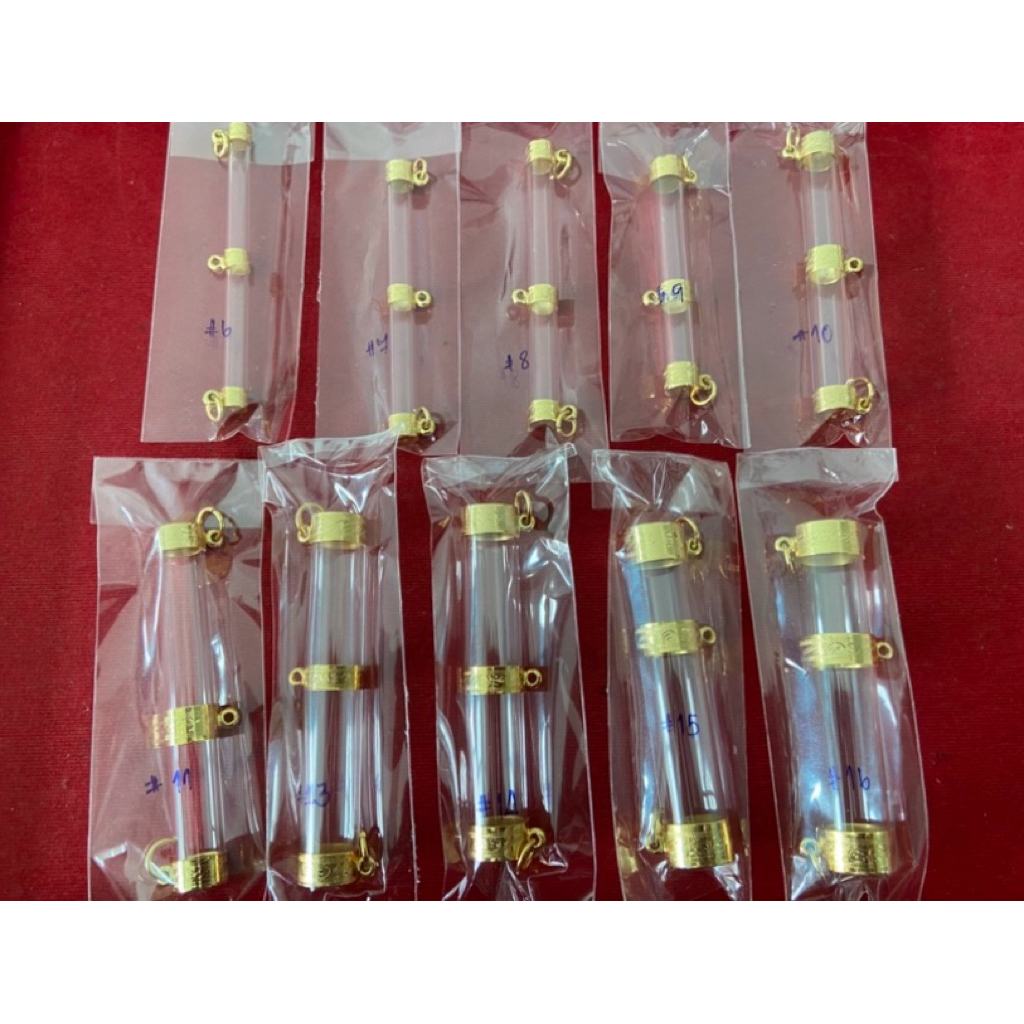 ตะกรุดอิตาลี(3ห่วง) ใส่แล้วไม่คัน สีทองทนทาน