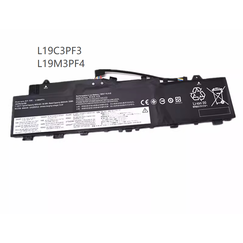 ใหม่สำหรับ Lenovo Shinjun Air-14IIL ITL 2020 2021 L19C3PF3 L19M3PF4 แบตเตอรี่