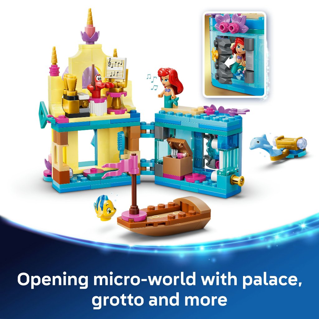 LEGO Disney Princess ‏43285 قصر آرييل الصغير (179 قطعة) — صورة 6