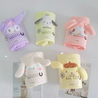 ผ้าเช็ดผม ลายการ์ตูน sanrio