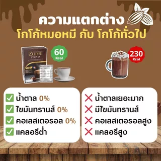 โกโก้หมอหมี ซูรีโกโก้ โกโก้ปรุงสำเร็จชนิดผง 1 กล่องมี 10 ซอง หอม อร่อย ไม่มีน้ำตาล ไม่มีไขมันทรานส์