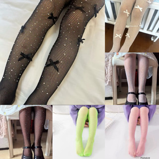 ถุงน่องตะข่าย สำหรับเด็ก ประดับเพชร 💎ส่งจากไทย ส่งไวมาก #ถุง…