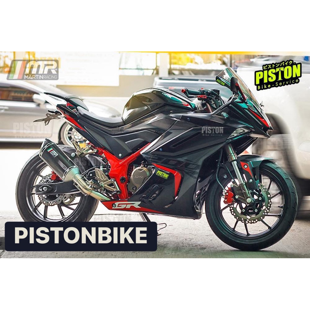 ท่อแต่ง GPX GR200R MR Full & SlipOn by Pistonbike