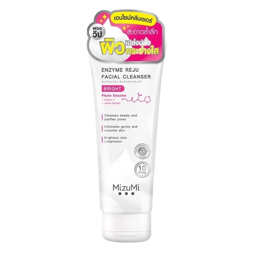 Mizumi Enzyme Reju Facial Cleanser Bright วิปโฟมล้างหน้า มิซึมิ ขนาด 100 ml ออกใบกำกับภาษีได้