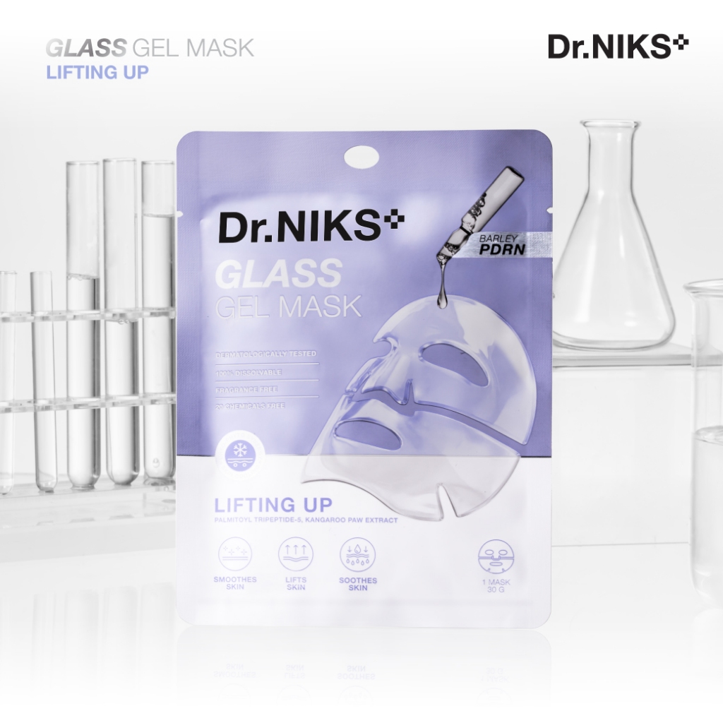 Dr.NIKS กลาสเจลมาสก์ 30g Glass Gel Mask 30g