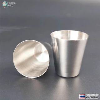 เเก้วเป๊กสเเตนเลส เเก้วไวน์ ขนาด 30 ML แบบพกพา