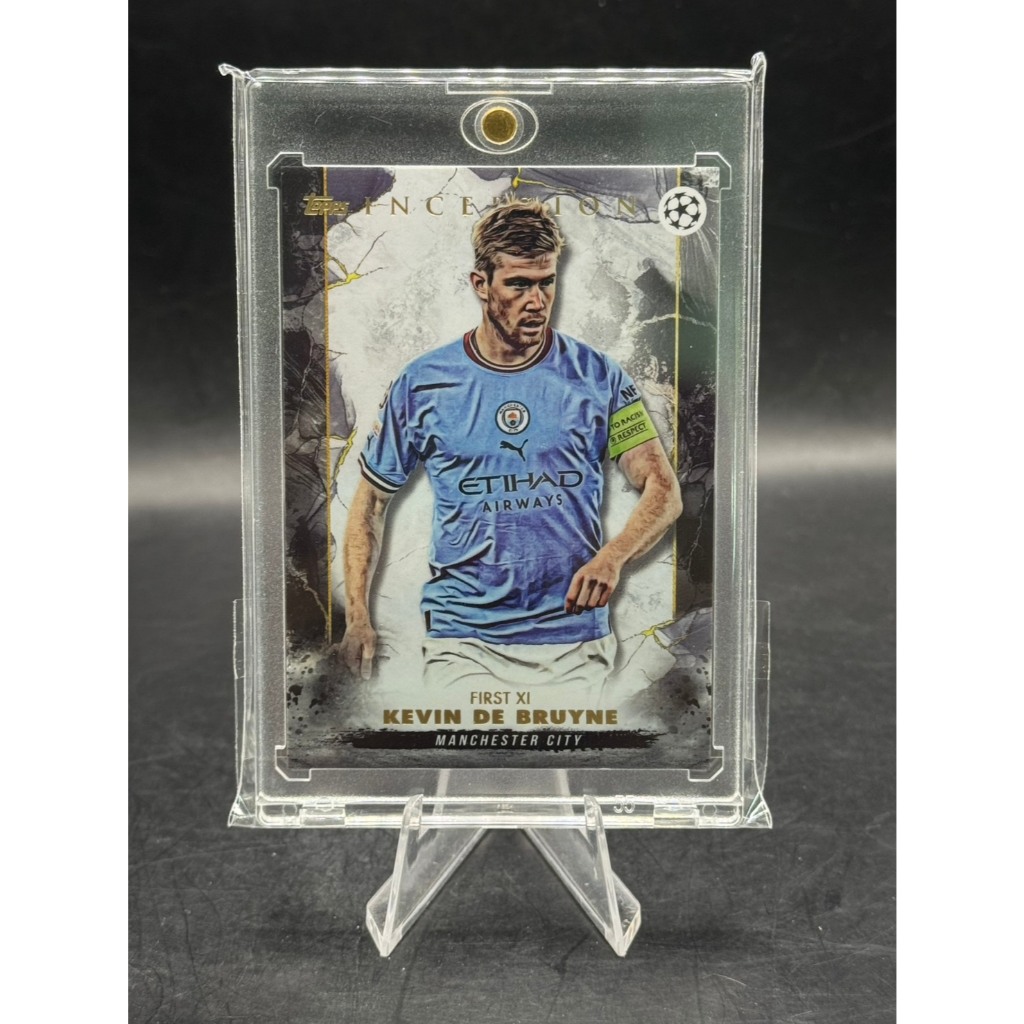 ⚽ KEVIN DE BRUYNE Topps Inception First XI Insert Card (Raw, NRMT) Man City UEFA