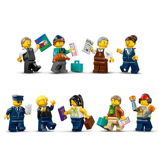 LEGO City 60502 Airport with Airplane (887pcs.), Building Blocks, Kids Toy