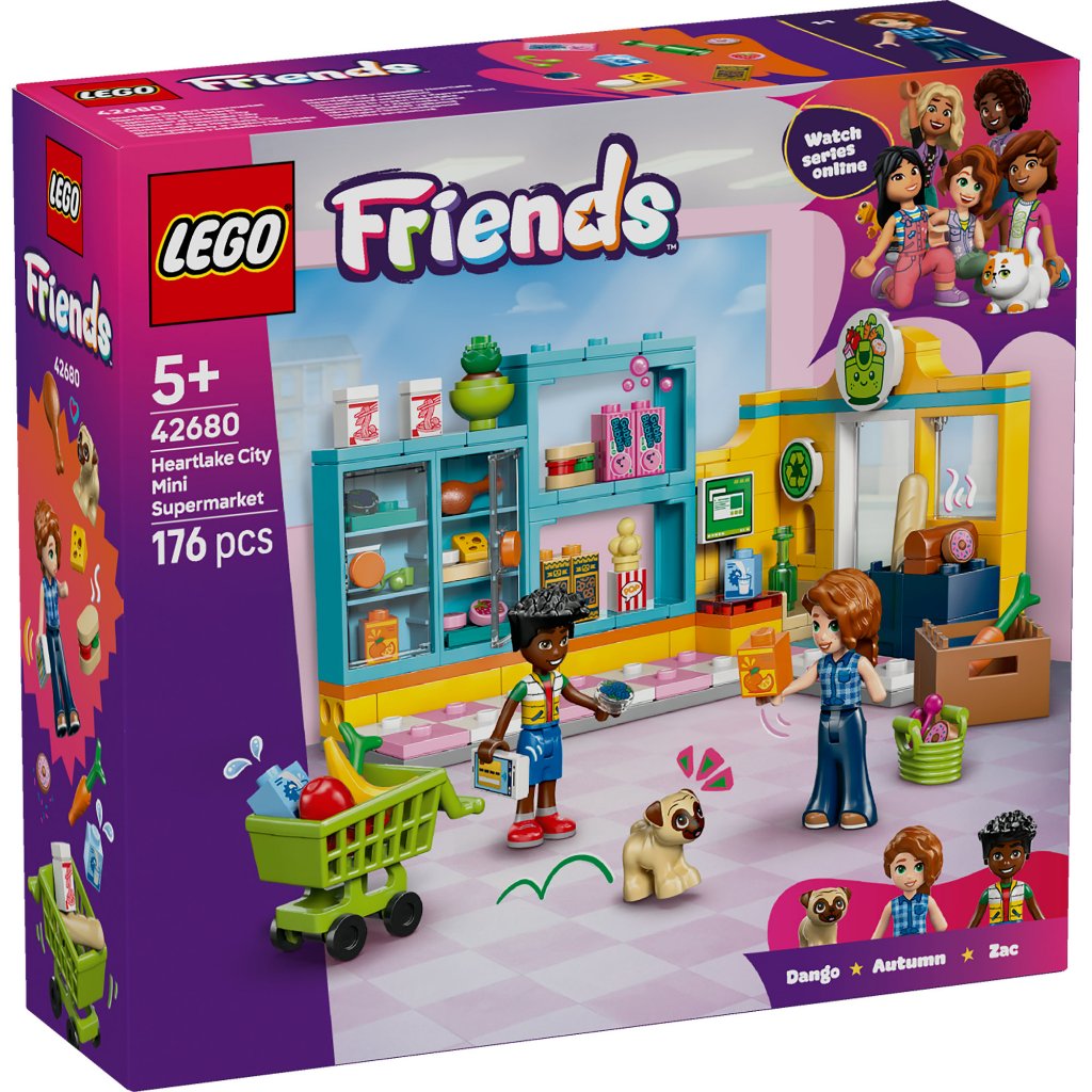 LEGO Friends 42680 Heartlake City Mini Supermarket (176pcs.), Building Blocks, Kids Toy - รูปที่ 2