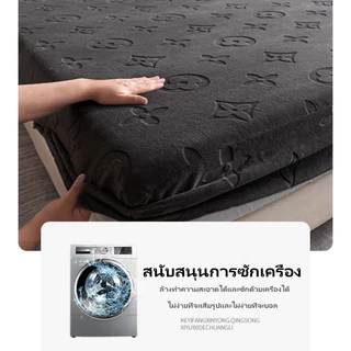 🌈แผ่น, แผ่นนุ่ม ผ้าคลุมเตียงกำมะหยี่นมบวกกำมะหยี่ ผ้าใส่สบาย