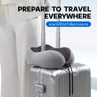 BEZ หมอนรองคอ เครื่องบิน หมอนหนุนคอ เดินทาง Memory Foam Travel Pillow นุ่ม รองรับคอ