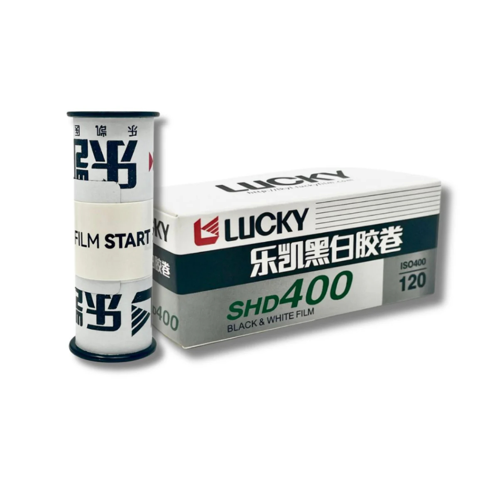 ฟิล์มขาวดำ 120 Lucky SHD 400 120 Medium Format Black and White Film ฟิล์ม 120 ขาวดำ