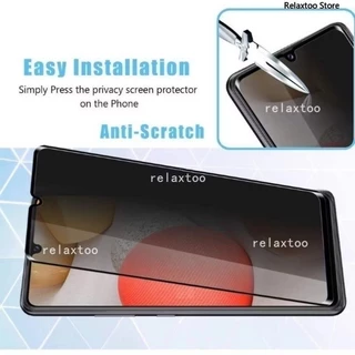 (For iPhone 17 Pro Max) ฟิล์มกระจก กันมองกันเสือก PVT สำหรับ iPhone 17 Air/15/14/13/12/11 12 SE 16 6 7 8 Plus X XR XS