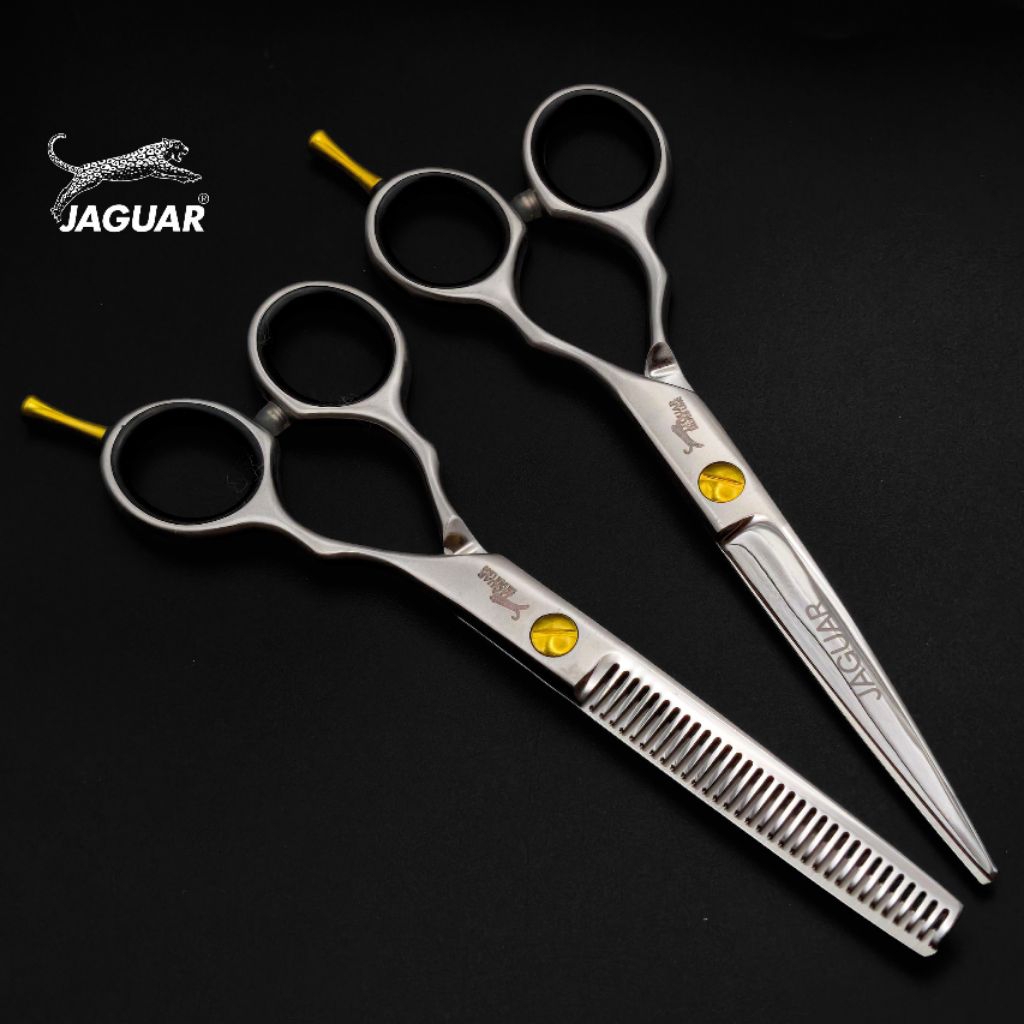 ถูก/แท้ Jaguar 1คู่ กรรไกรตัดผมจากัวร์ ขนาด6 นิ้ว