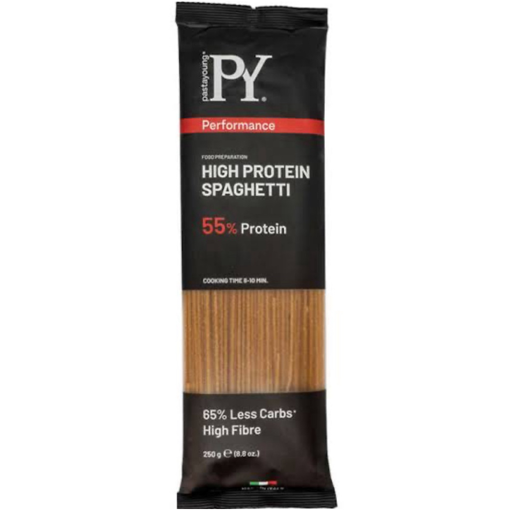 Pasta Young Spaghetti/Penne Rigate High Protein 250g เส้นสปาเก็ตตี้ ไฮโปรตีน
