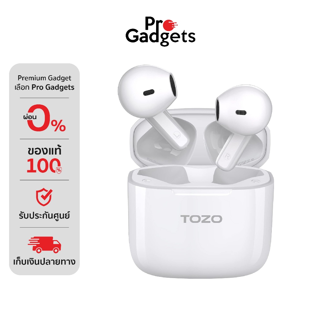 Tozo A3 Pro True Wireless Earbuds White หูฟังไร้สาย