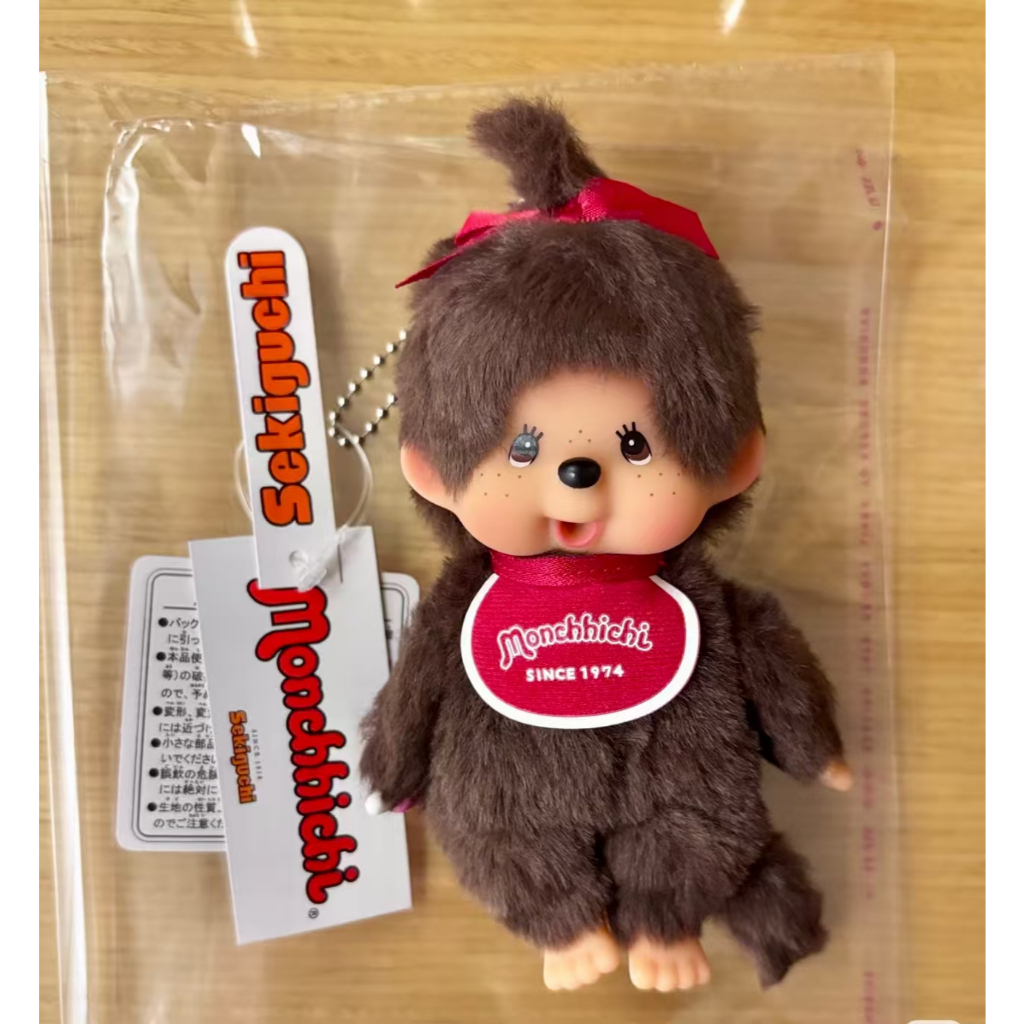🇯🇵จากญี่ปุ่น ของแท้ 100% Monchhichi Plush Premium Standard Original - มอนชิชิรุ่นเบสิค พวงกุญแจ - รูปที่ 6