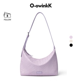 OWINKK กระเป๋าสะพายไหล่ ความจุขนาดใหญ่ ซิปปิด สายสะพายไหล่ปร…