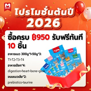 ของขวัญอาหารแมวคริสต์มาสและปีใหม่