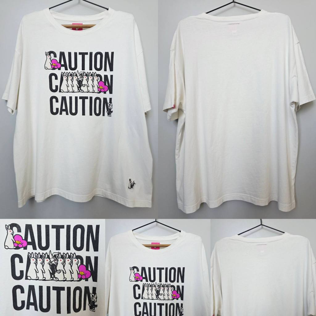 [ ของแท้ ] เสื้อยืด FR2 fxxkingrabbits Size XL (48/27) มือสอง สภาพดีมาก พร้อมส่ง
