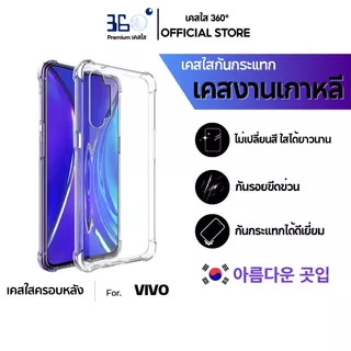 [🇰🇷360°] เคสใสกันกระแทก VIVO 4มุมTPU เคสVIVO y200 y21 y04s y20 y39 y19 y20s y17 y31 y17s y18 y27 y36