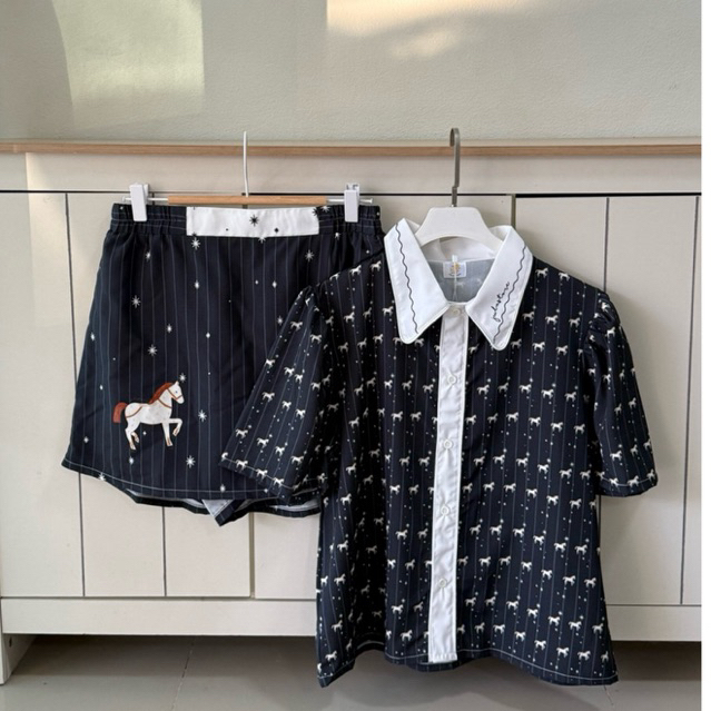 พร้อมส่ง❤️🌹🌻Lady shirt 🌼เสื้อเชิ้ตแขนตุ๊กตา