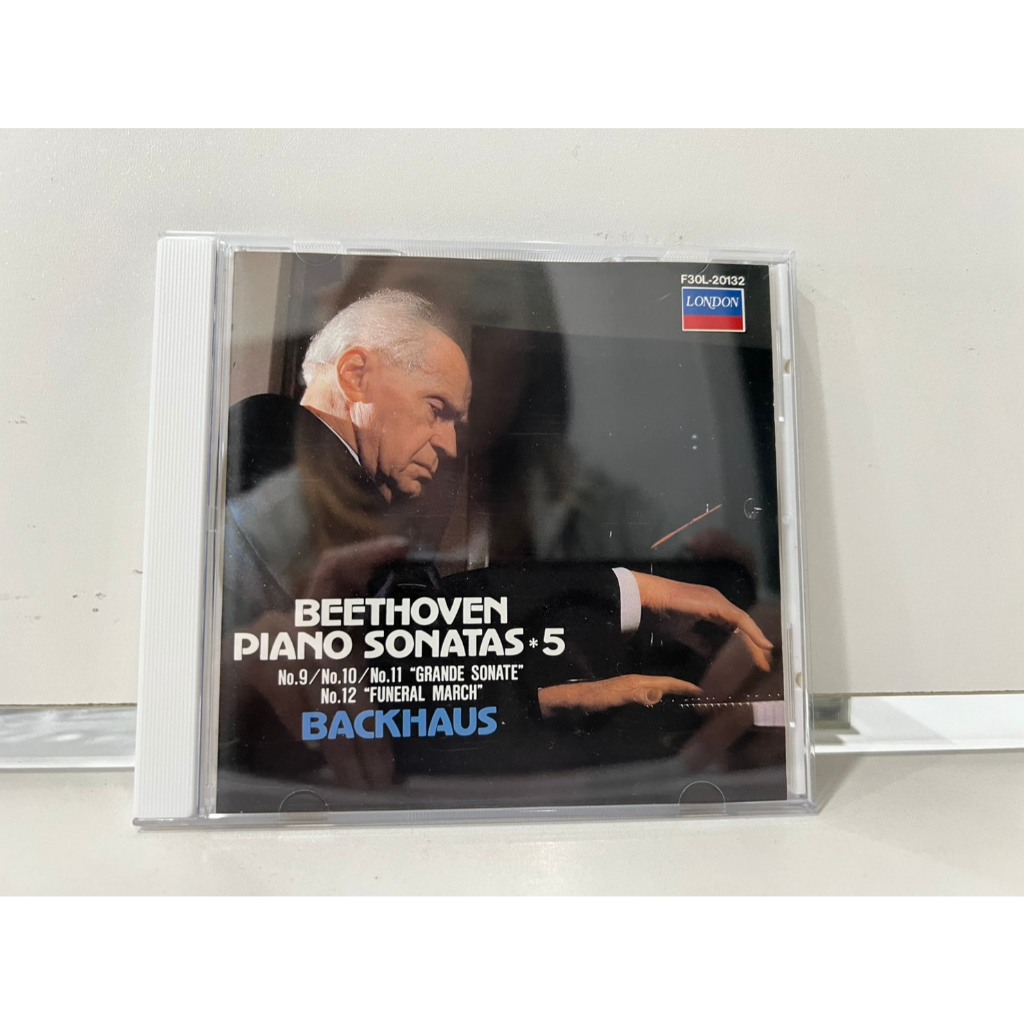 1 CD MUSIC ซีดีเพลงสากล BEETHOVEN: PIANO SONATAS NOS. 9,10,11&12  Wilhelm Backhaus (N7F32)