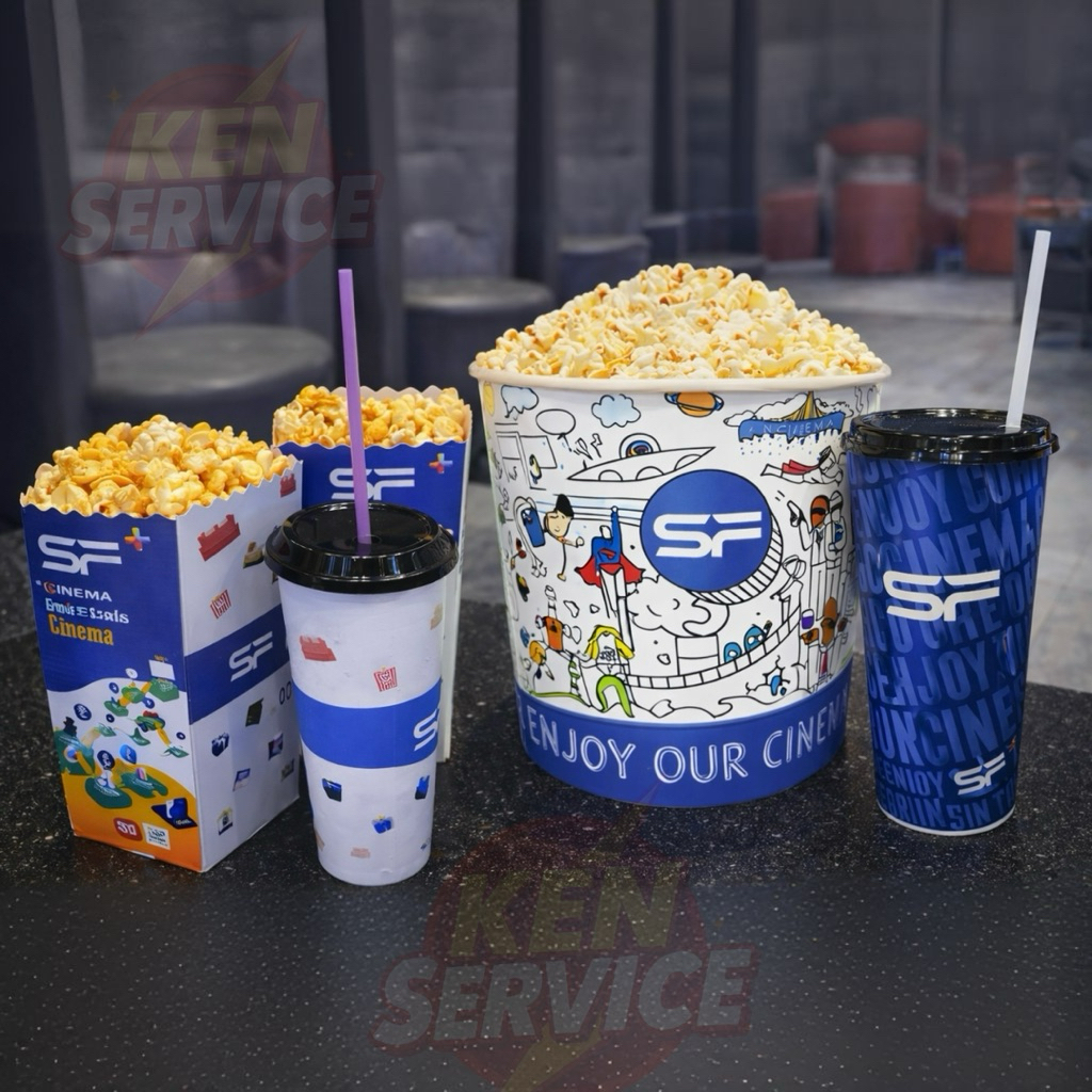 สินค้าขายดี โปรฮิต SF Cinema Combo ป๊อปคอร์น + น้ำอัดลม ดูหนังสุดคุ้ม