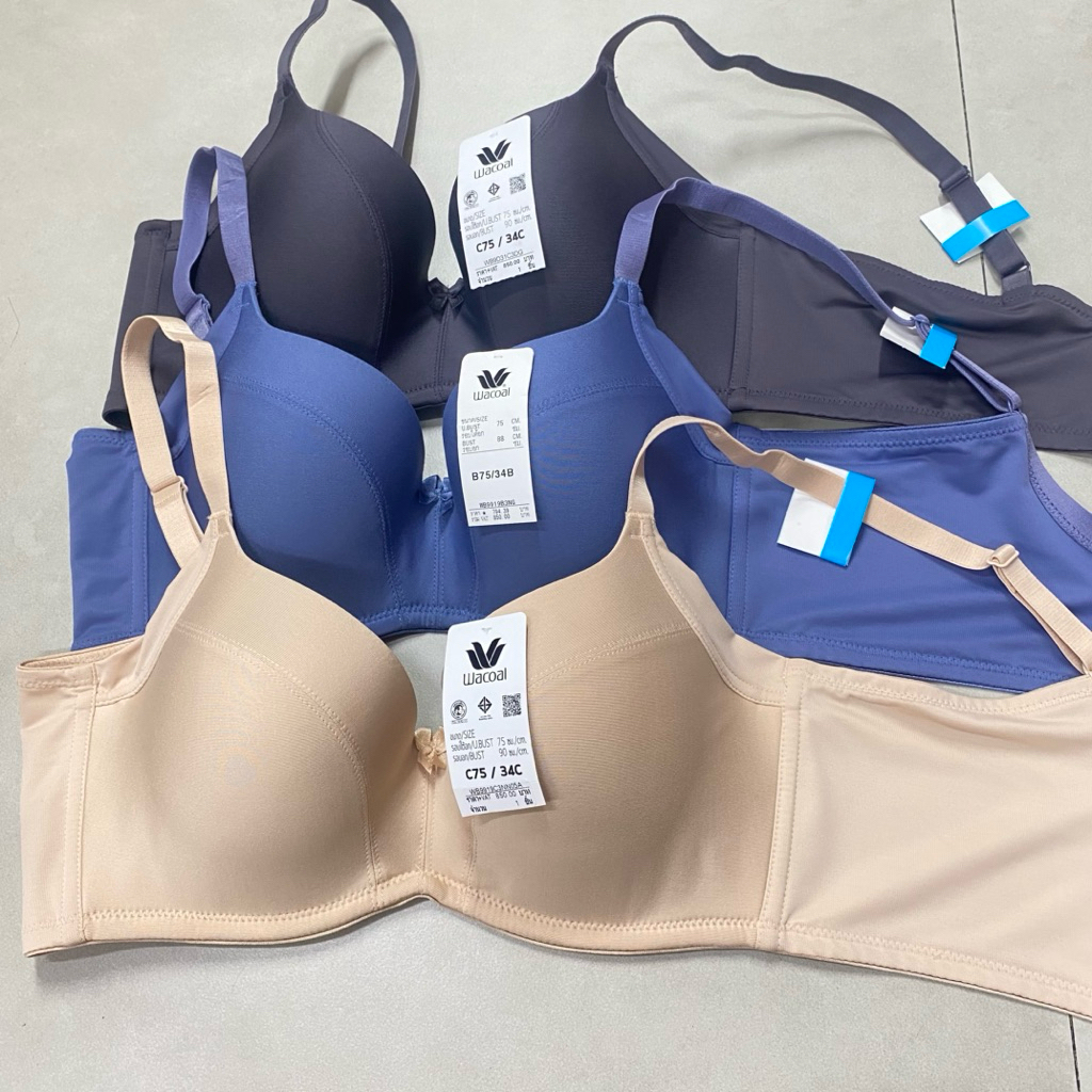 Wacoal Basic Bra รุ่น WB9919 ,WB9D31 เสื้อชั้นใน วาโก้ มีโครง