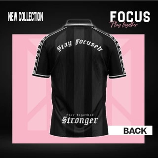 MAWIN เสื้อกีฬาคอปก FOCUS ใส่ได้ทั้งหญิง ชาย