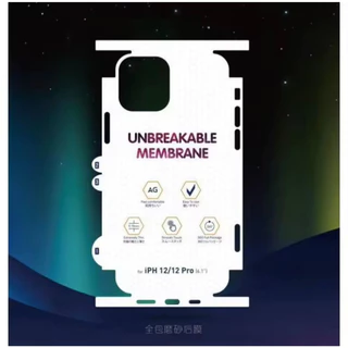 ฟิล์มหลังแบบใส หุ้มรอบเครื่อง For สำหรับ iPhone 13 PRO MAX 14 17 Promax 12 15 16 Pro Max , ฟิล์มไฮดรอลิกขอบรวมทุกอย่าง
