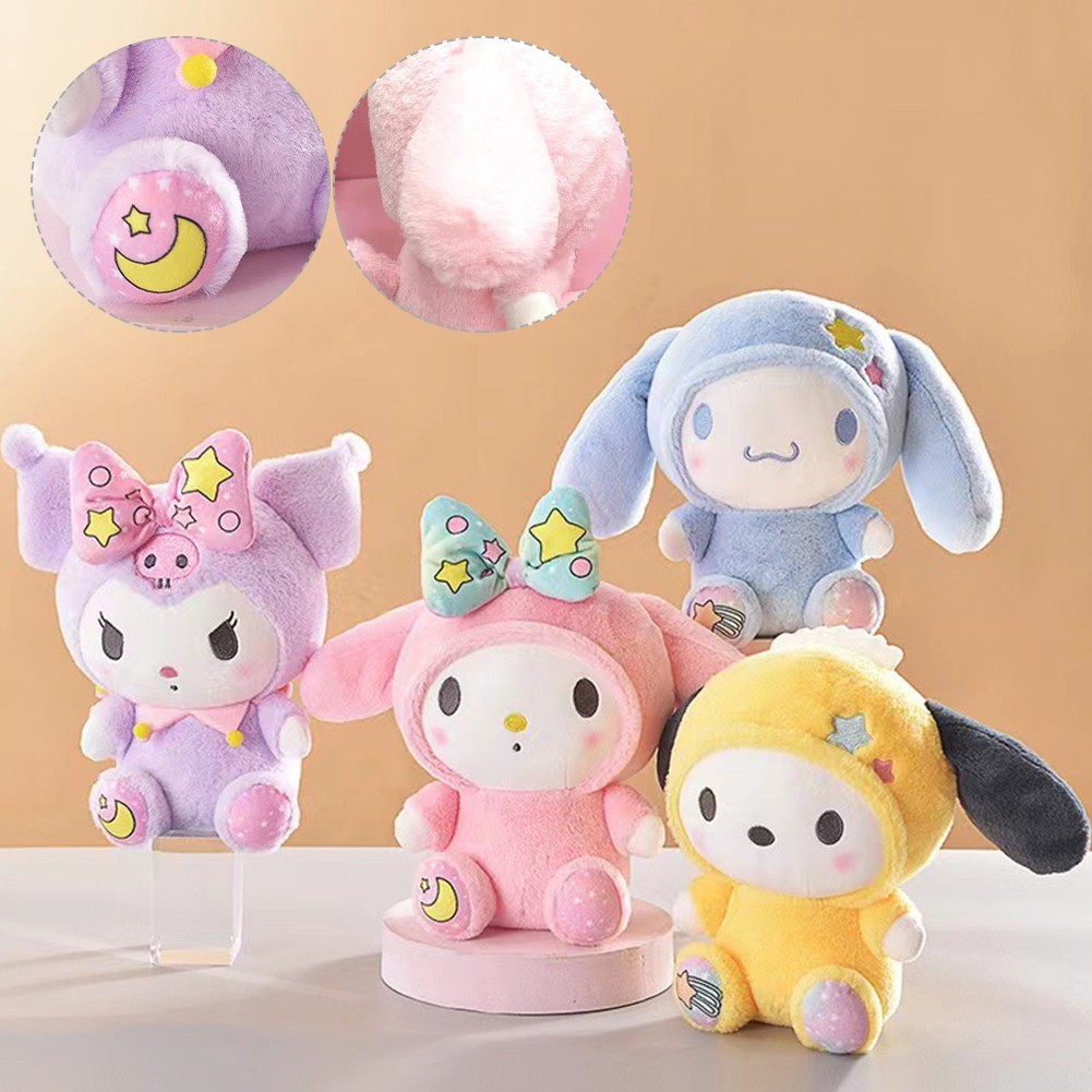 ส่งจากไทย💥25CM ตุ๊กตาผ้าพลัฌ Kuromi ตุ๊กตาผ้า melody ตุ๊กตานุ่ม รูปการ์ตูน ของเล่นเด็กของขวัญวันเกิด - รูปที่ 2