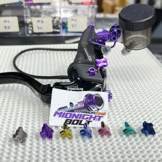 เม็ดปรับโหมดไทเทเนียม สิ้นค้าพร้อมส่ง สำหรับปั้ม Fit Brembo Italy RCS คอซ่า
