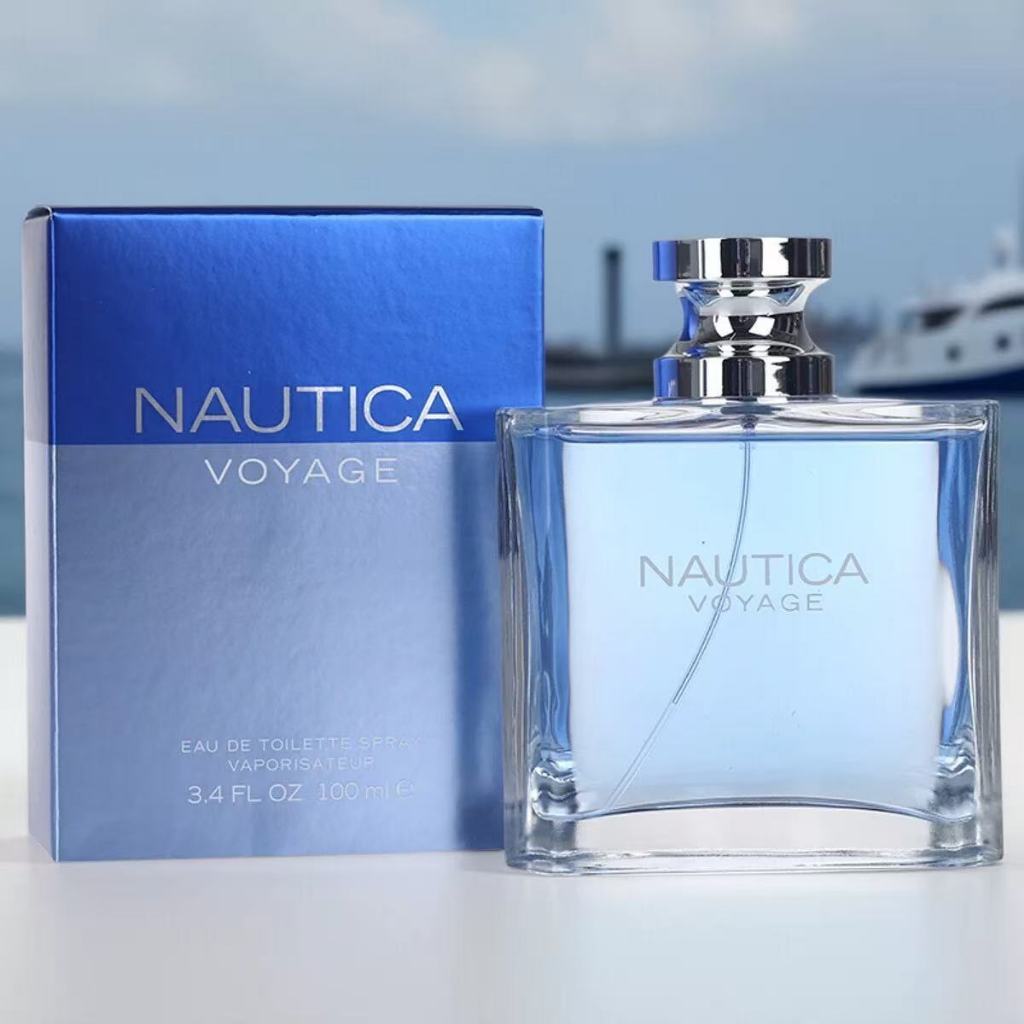 Nautica Voyage EDT 100ml น้ำหอมผู้ชาย กลิ่นสดชื่น สะอาด ใช้ได้ทุกวัน ติดทนนาน พร้อมส่ง