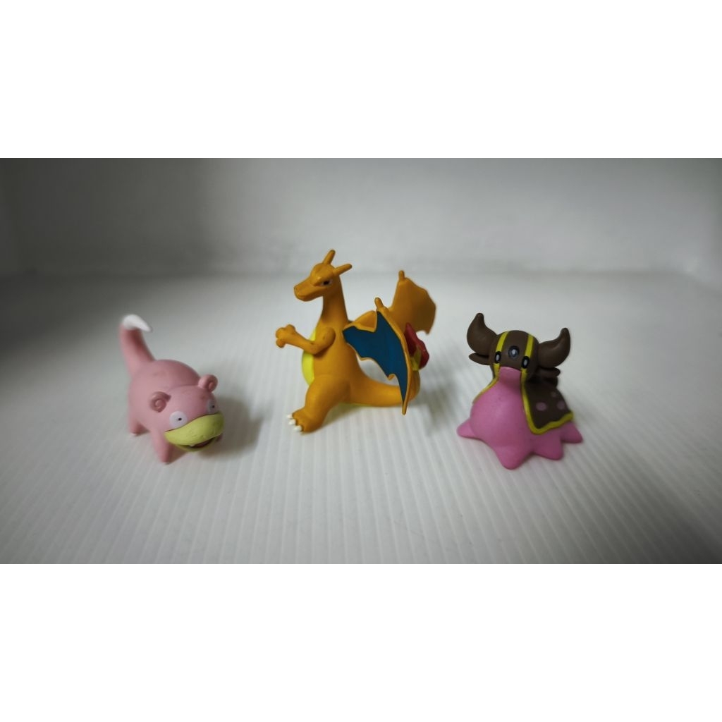 Pokemon Yoshinoya Collaboration Figure Pokemori Lizardon Slowpoke