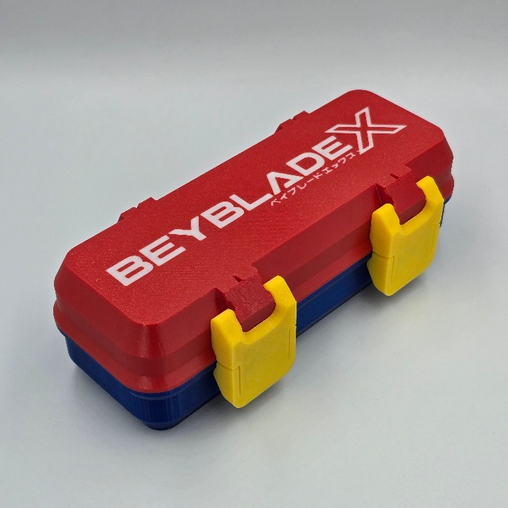 กล่องใส่ เบย์เบลด Beyblade Beybox3 รุ่นใหม่ดีไซน์ใหม่ ขนาดกระฉับมือ ตัวเปิดแบบใหม่ เปิดง่ายไม่แข็ง ใส่ UX-19 ได้