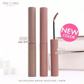 ของแท้ มาสคาร่าคิ้ว N608 Microcara Brow Mascara