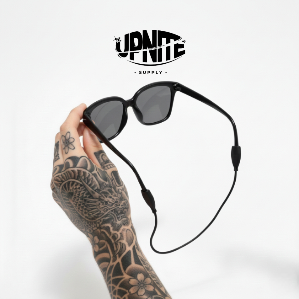 สายคล้องแว่นซิลิโคน น้ำหนักเบา นุ่มสบายคอ ขนาด 53 cm รุ่น Motion Aero