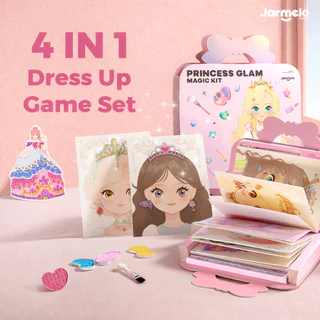 Jarmelo (Joan Miro) เซตสมุดกิจกรรมแบบพกพา Princess Glam Magic Kit