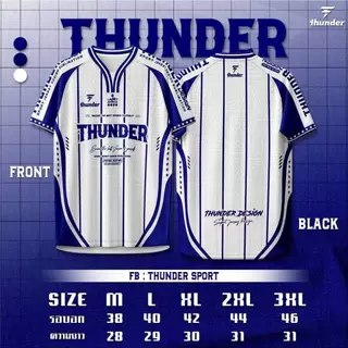 เสื้อกีฬา Thunder sport รุ่น TD01 เสื้อกีฬาแฟชั่น ใส่สบาย ใส่ได้ทุกที่