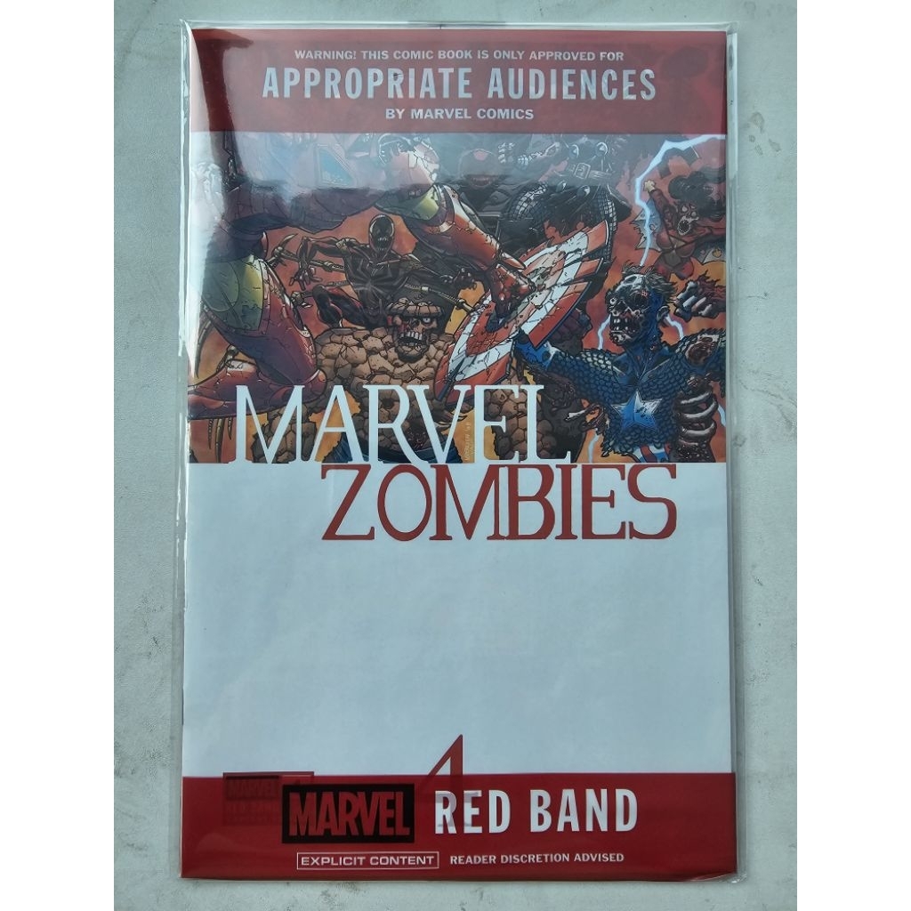 Marvel Zombies #4 — Red Band Edition