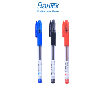 Bantex ปากกา ปากกาลูกลื่น 0.7มม. เขียนลื่นไม่สะดุด หมึกเข้ม เขียนง่าย ด้ามจับนุ่ม Ballpoint Pen